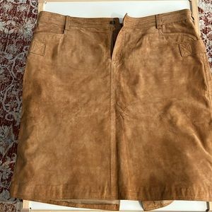 Authentic Dolce&Gabbana suede skirt Made in Italy